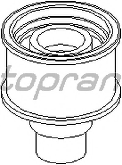 Паразитный / Ведущий ролик, зубчатый ремень TOPRAN купить