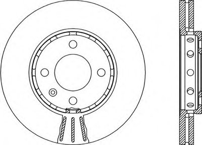 Тормозной диск ADAPTIVE OPEN PARTS купить