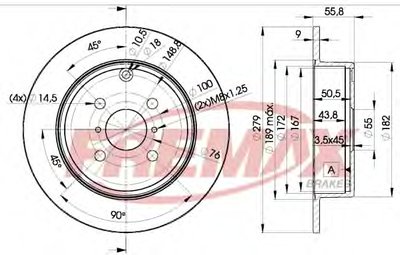 Тормозной диск Premium Carbon + FREMAX купить