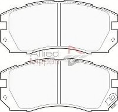 Комплект тормозных колодок, дисковый тормоз ANL Braking COMLINE купить