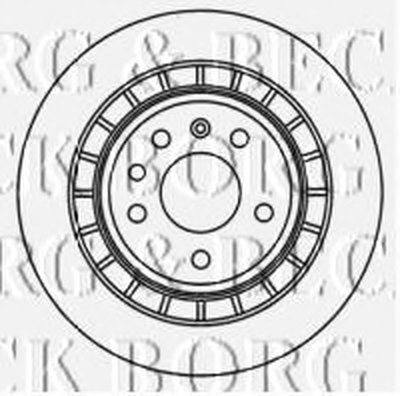 Тормозной диск BORG & BECK купить