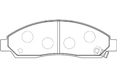 Комплект тормозных колодок, дисковый тормоз WAGNER купить