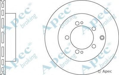 Тормозной диск APEC braking купить