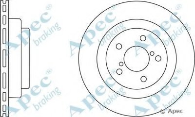 Тормозной диск APEC braking купить