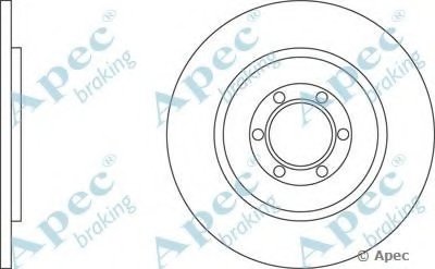 Тормозной диск APEC braking купить