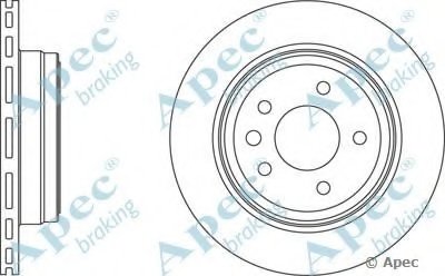 Тормозной диск APEC braking купить