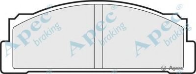 Комплект тормозных колодок, дисковый тормоз APEC braking купить