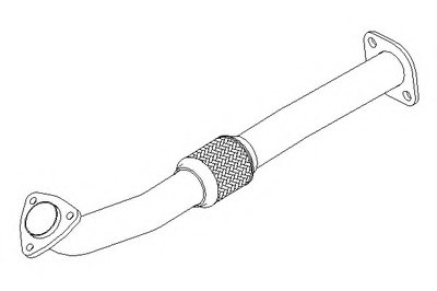 Труба выхлопного газа KLARIUS купить