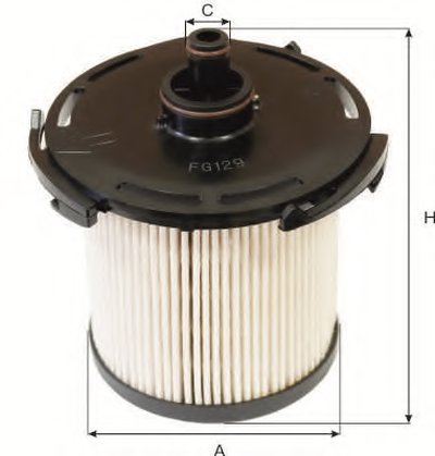 Топливный фильтр Fuel filter for FORD TRANSIT GOODWILL купить