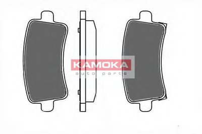 Комплект тормозных колодок, дисковый тормоз KAMOKA KAMOKA купить