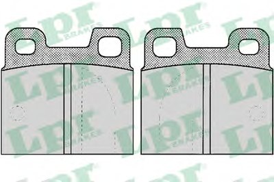 Комплект тормозных колодок, дисковый тормоз LPR купить