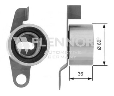 Натяжной ролик, ремень ГРМ FLENNOR купить