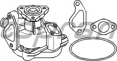 Водяной насос TOPRAN купить