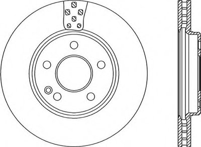 Тормозной диск ADAPTIVE OPEN PARTS купить