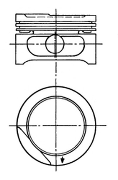 Поршень KOLBENSCHMIDT купить