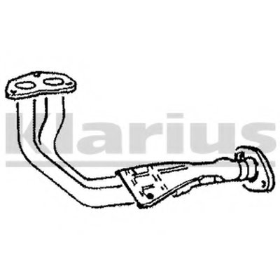 Труба выхлопного газа KLARIUS купить