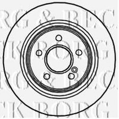 Тормозной диск BORG & BECK купить