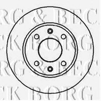 Тормозной диск BORG & BECK купить