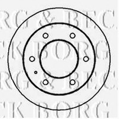 Тормозной диск BORG & BECK купить