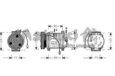 Компрессор, кондиционер ASHUKI купить