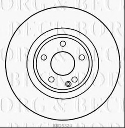 Тормозной диск BORG & BECK купить