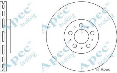 Тормозной диск APEC braking купить