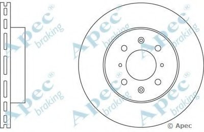 Тормозной диск APEC braking купить