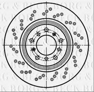 Тормозной диск BORG & BECK купить