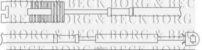 Сигнализатор, износ тормозных колодок BORG & BECK купить