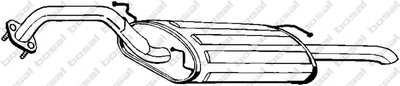 Глушитель выхлопных газов конечный BOSAL купить