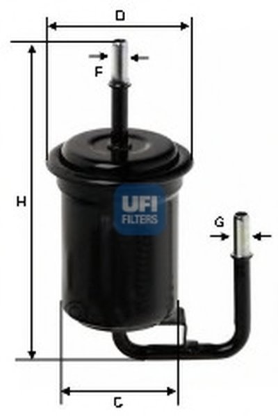 Топливный фильтр UFI купить