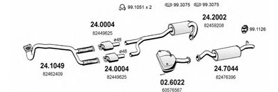 Система выпуска ОГ ASSO купить