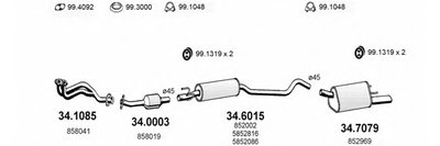 Система выпуска ОГ ASSO купить