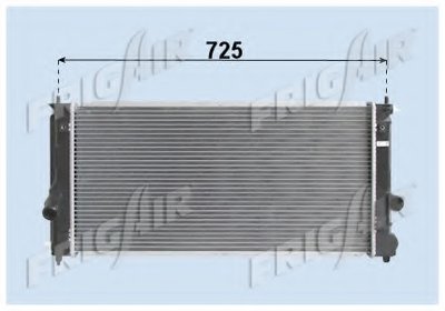 Радиатор, охлаждение двигателя FRIGAIR купить