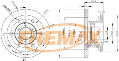 Тормозной диск Premium Carbon + FREMAX купить