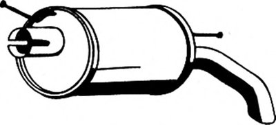 Глушитель выхлопных газов конечный ASMET купить