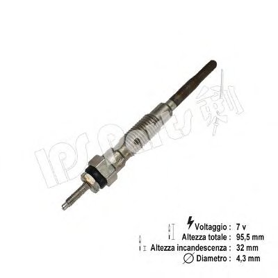 Изолятор, свеча накаливания IPS Parts IPS Parts купить