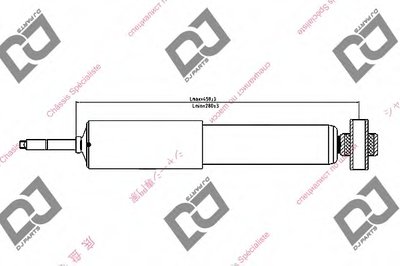 Амортизатор DJ PARTS купить