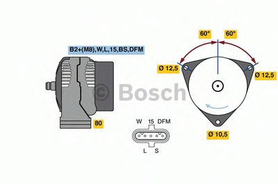 Генератор BOSCH купить