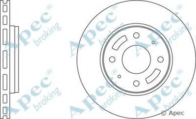 Тормозной диск APEC braking купить