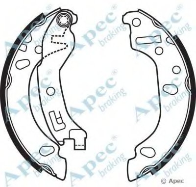 Тормозные колодки APEC braking купить