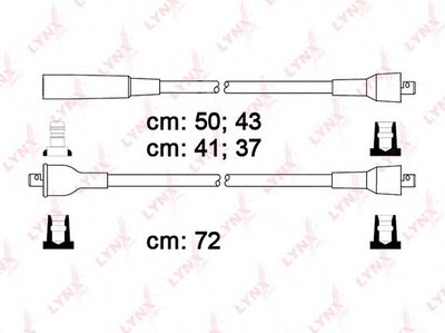 Комплект проводов зажигания LYNXauto купить