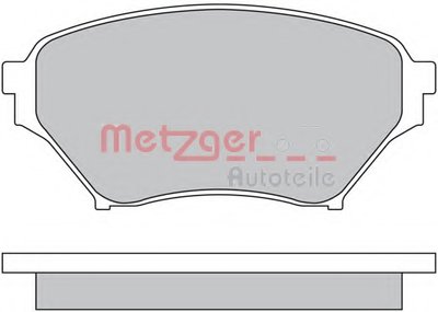 Комплект тормозных колодок, дисковый тормоз METZGER купить