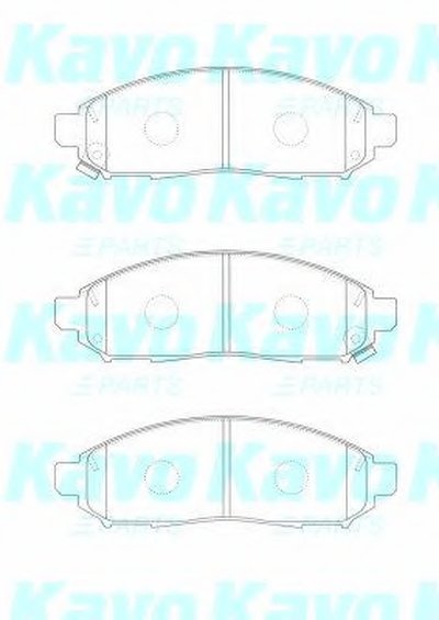 Комплект тормозных колодок, дисковый тормоз MK KASHIYAMA KAVO PARTS купить