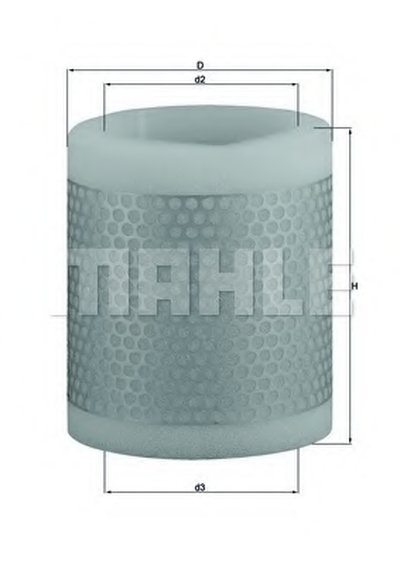 Воздушный фильтр MAHLE ORIGINAL купить