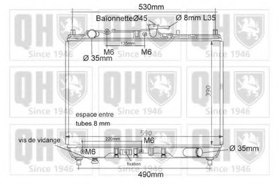 Радиатор, охлаждение двигателя QUINTON HAZELL купить