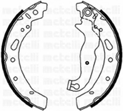 Комплект тормозных колодок METELLI купить