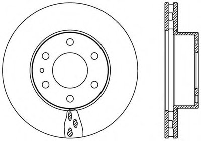 Тормозной диск ADAPTIVE OPEN PARTS купить