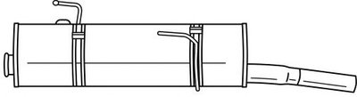 Глушитель выхлопных газов конечный SIGAM купить