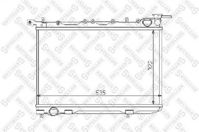 Радиатор, охлаждение двигателя STELLOX купить